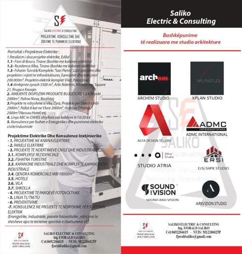 Katalog SALIKO ELECTRIC & CONSULTING